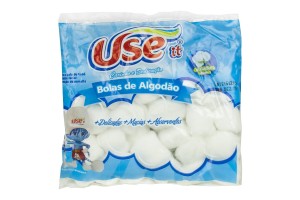 ALGODAO BOLAS BRANCAS USE IT
