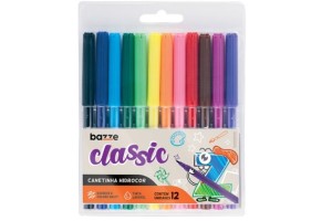 CANETINHA HIDROCOR BAZZE CLASSIC 12 CORES
