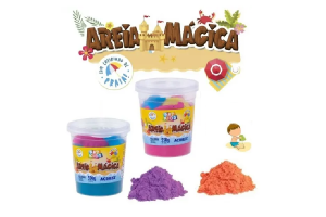 AREIA MAGICA ACRILEX 200G CORES SORTIDAS